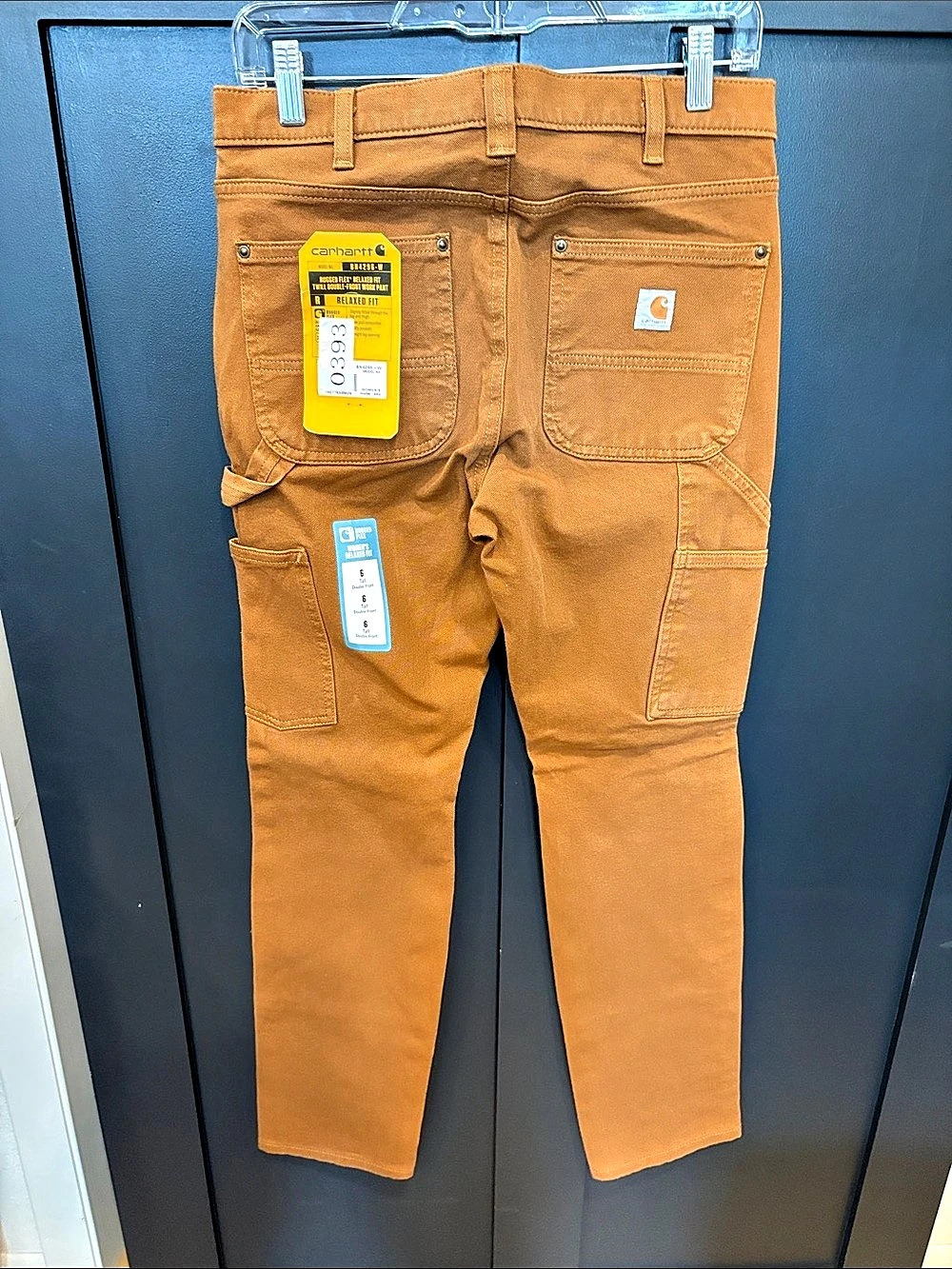 743. Carhartt Rugged Flex Relaxed Fit Twill Double-Front Work Pant Double-Front